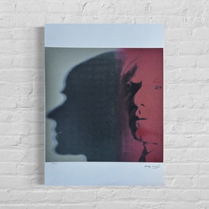Numbered edition ANDY WARHOL The shadow myths Signed - Certificate Leo Castelli - Pop art - lithograph after