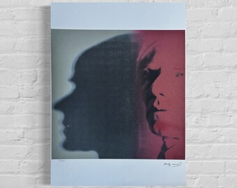 Numbered edition ANDY WARHOL The shadow myths Signed - Certificate Leo Castelli - Pop art - lithograph after