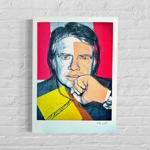 Edizione numerata ANDY WARHOL Jimmy carter - Certificato Leo Castelli - Pop art - litografia