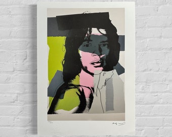 ウォーホル ミック・ジャガー ナンバー入りエディション -FS #145