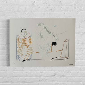 Pablo Picasso Clown - Etsy UK