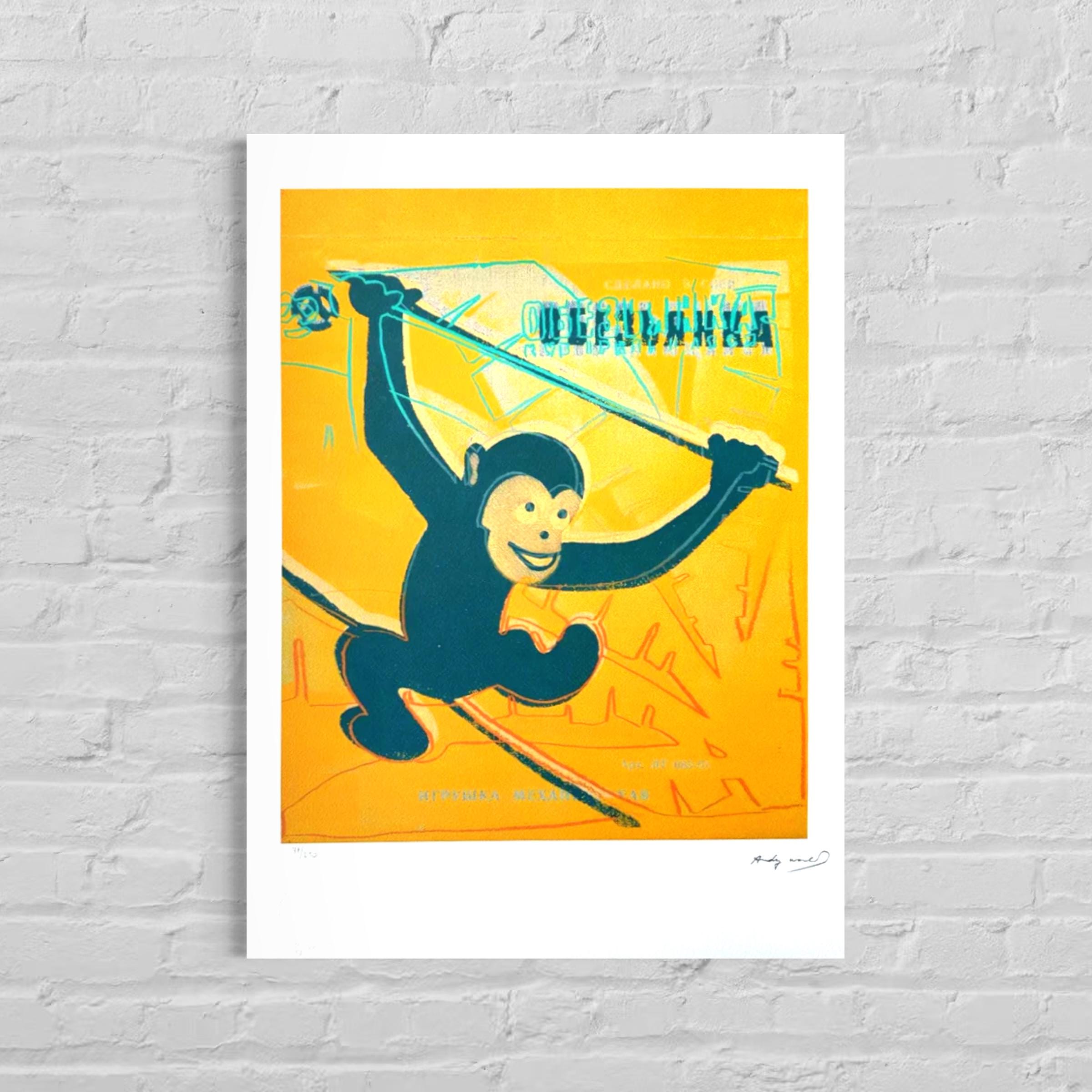 Monkey andy warhol - Etsy 日本
