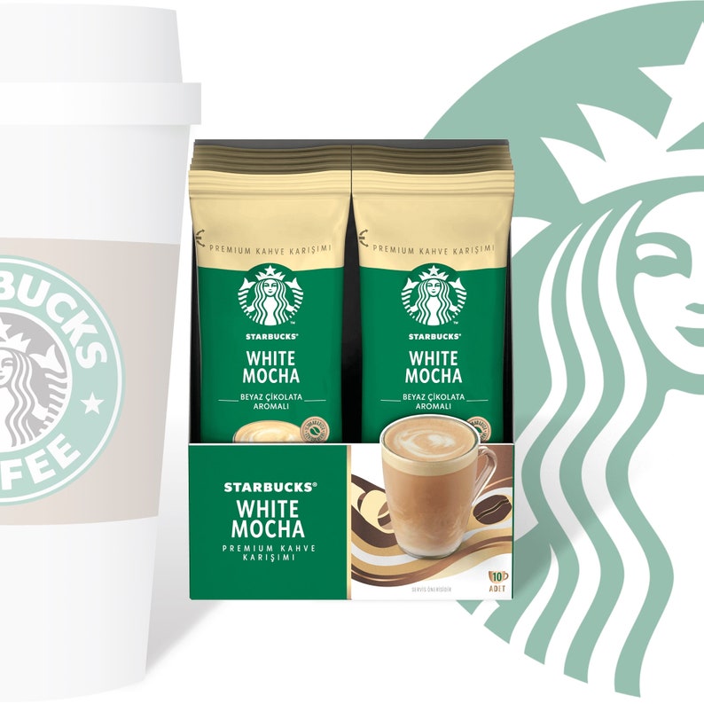 Starbucks® White Chocolate Mocha / Premium Instant Coffee / 10pcs X 24