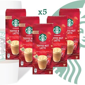 Cápsulas Starbucks® Toffee Nut Latte