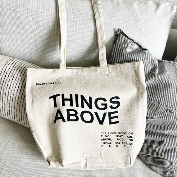Set Your Minds On Things Above {Tote Bag} Set Your Minds On Things Above {Tote Bag}