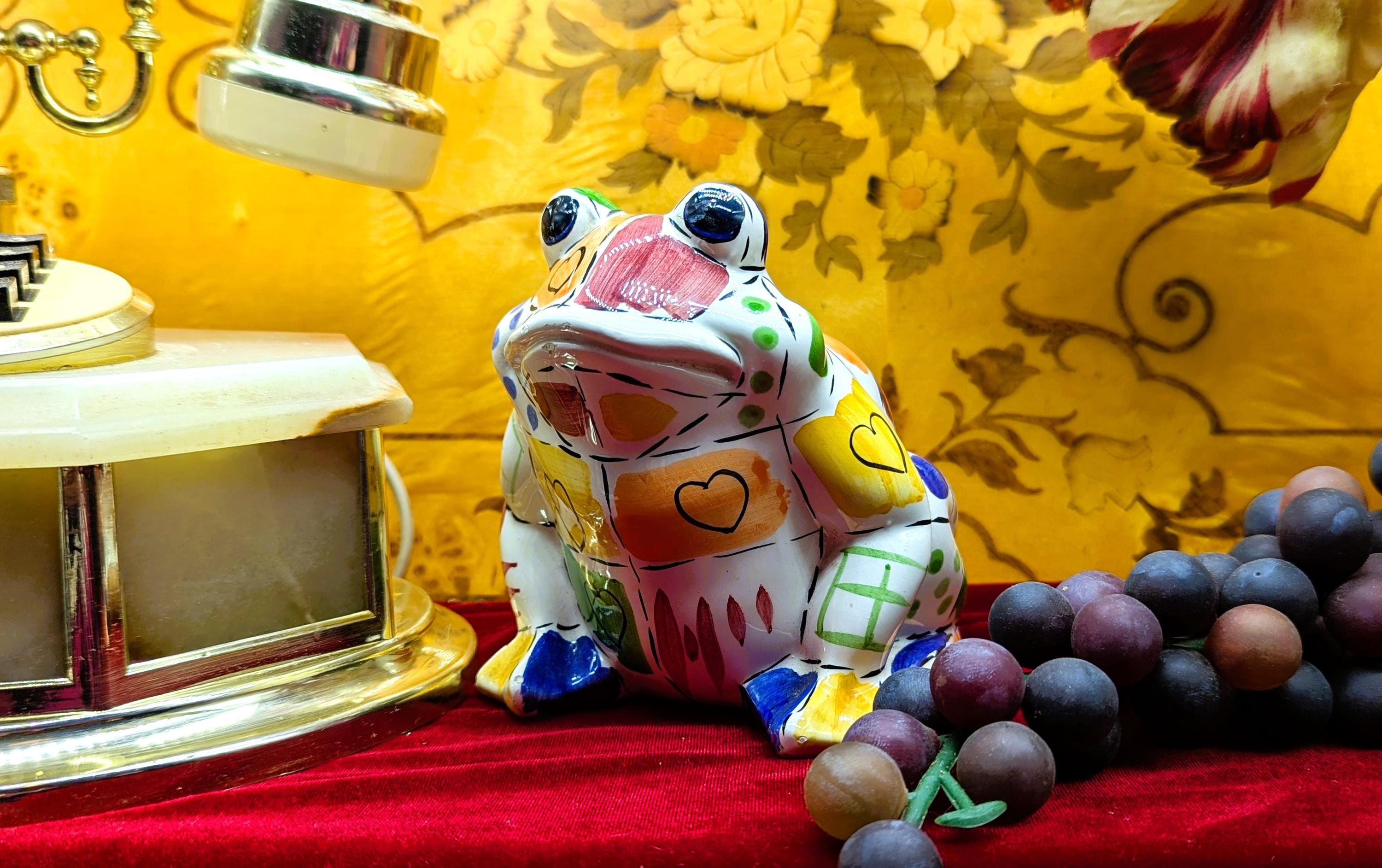 Frog piggy bank - Etsy 日本