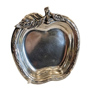 Antique Turkish Silver Bowl – Apple Motif – 900 Silver