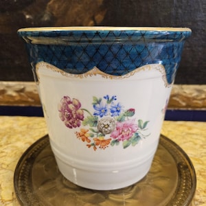 Antique KPM Porcelain Jardinière, Berlin 1849–1870