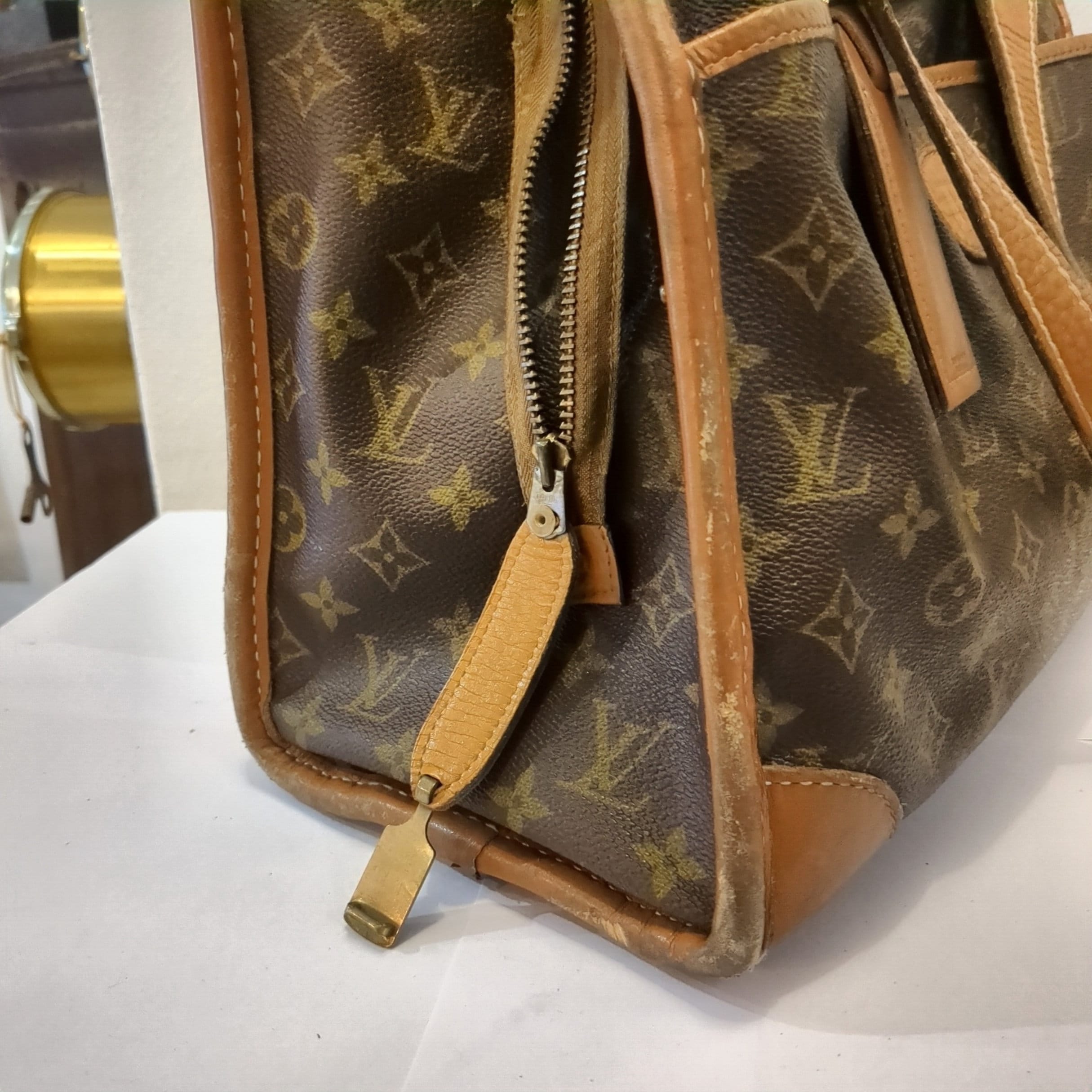 Original Vintage Louis Vuitton X French Luggage Co. Handbag From
