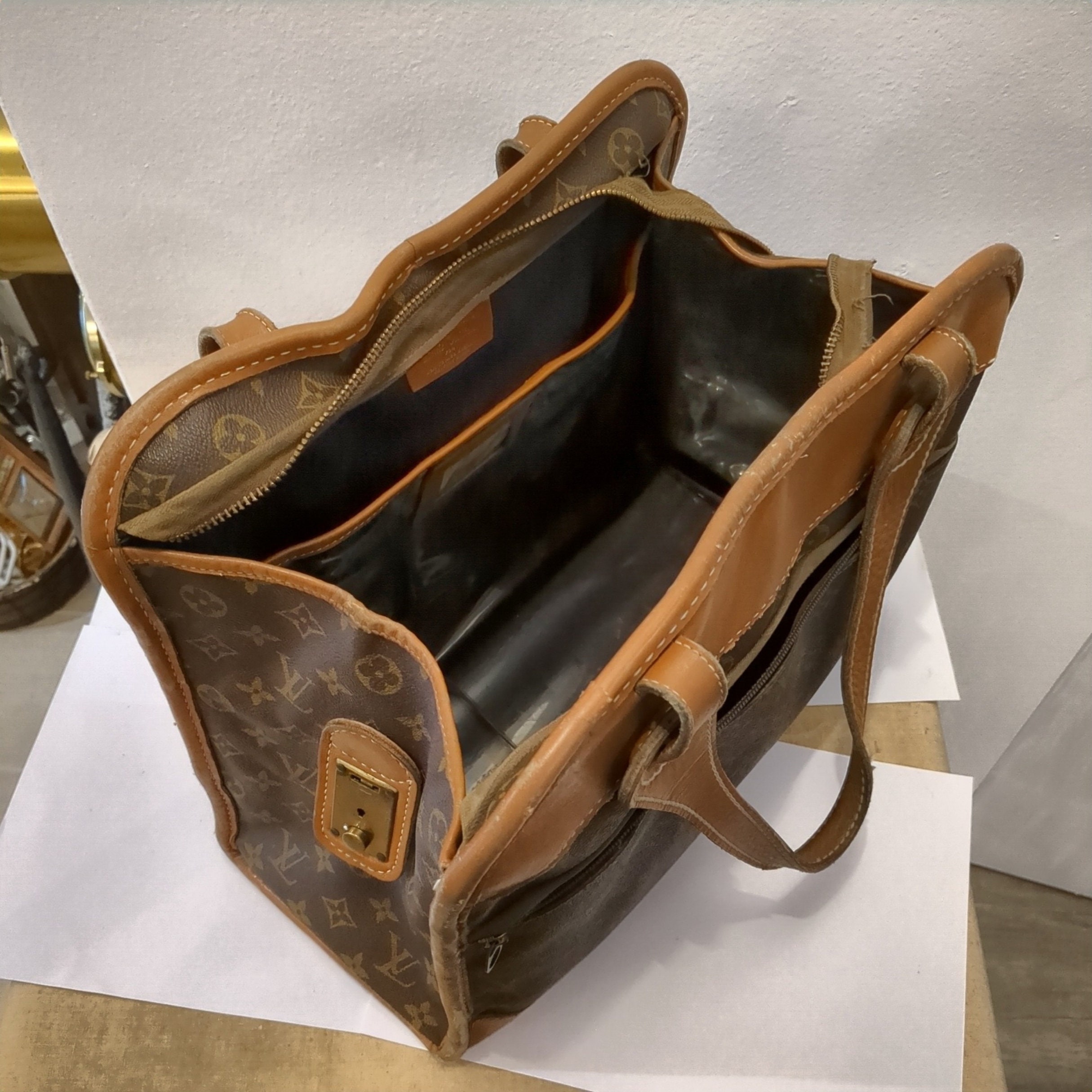 Original Vintage Louis Vuitton X French Luggage Co. Handbag From