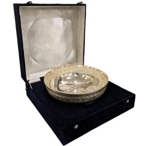 Sterling Silver Bowl with Original Box – 925 Silver
