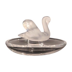 Lalique Crystal Glass Swan