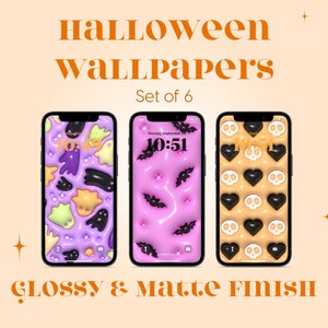 3D Halloween Aesthetic Wallpapers for Mobile | Pillow Wallpaper | Kawaii Wallpaper | iPhone Wallpaper | Samsung Wallpaper | iOS | Android