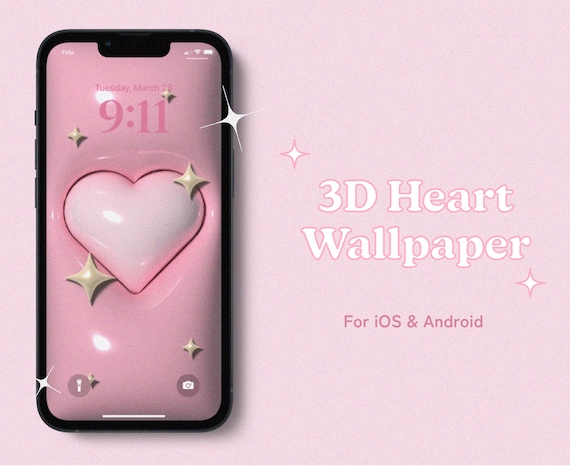 cool 3d wallpaper pink