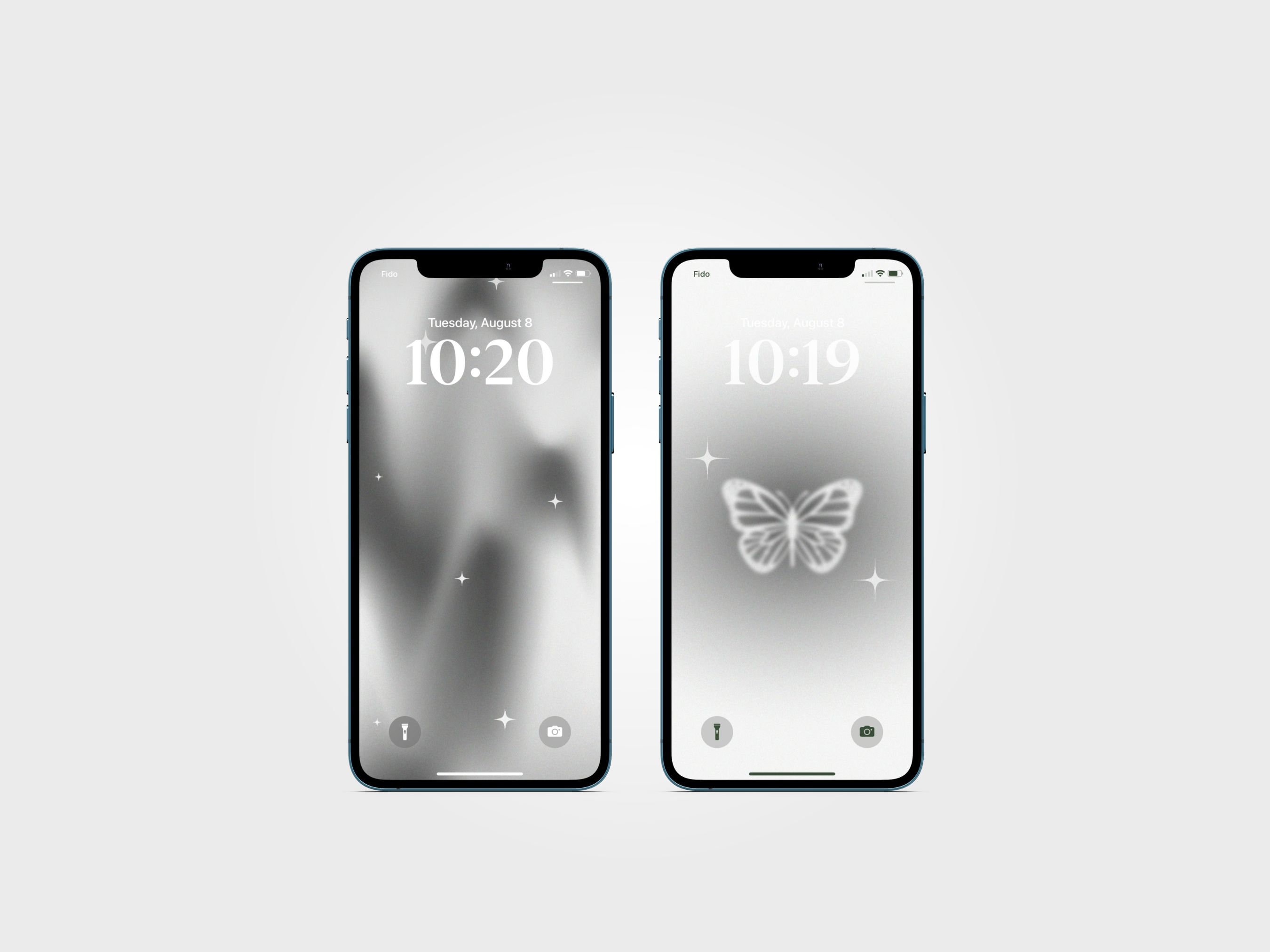 Aesthetic Black Cute iPhone Wallpaper Bundle, Ios Phone Lock Screen ...