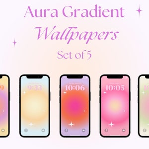 Aura iPhone wallpapers, aesthetic gradient wallpapers, iOS 16, Aesthetic Wallpaper, iPhone 14 pro max, lockscreen, minimal, abstract grainy