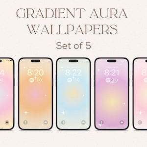 Aura iPhone wallpapers, aesthetic gradient wallpapers, iOS 16, Aesthetic Wallpaper, iPhone 14 pro max, lockscreen, minimal, abstract grainy