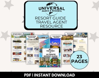 Universal Orlando Resort Guide 2025: Travel Agent Hotel Resource (PDF Download)