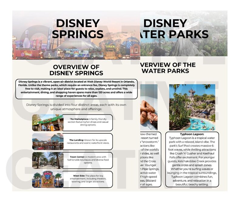 Disney Guide.pdf Disney World First-timer Guide PDF | 65-page Travel Planner With Park ...