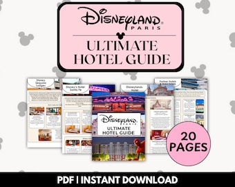 Disneyland Paris Hotel Resort Guide  – Complete Travel Agent Resource | Theme Park Guide, DLP Resort Locations Vacation Planner