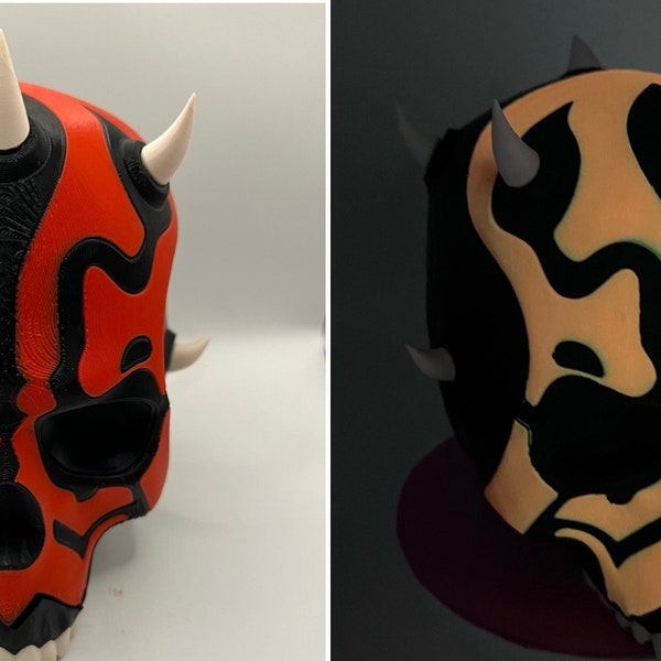 Darth Maul Skull Inspired Storage 3D Printed Inspired Fan Art