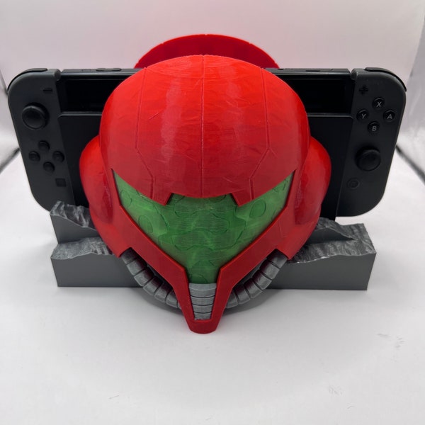 Metroid Inspired 3D Printed Nintendo Switch Dock Game Fan-Art