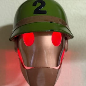 GI Robot Inspired Cosplay Helmet DIY/Painted