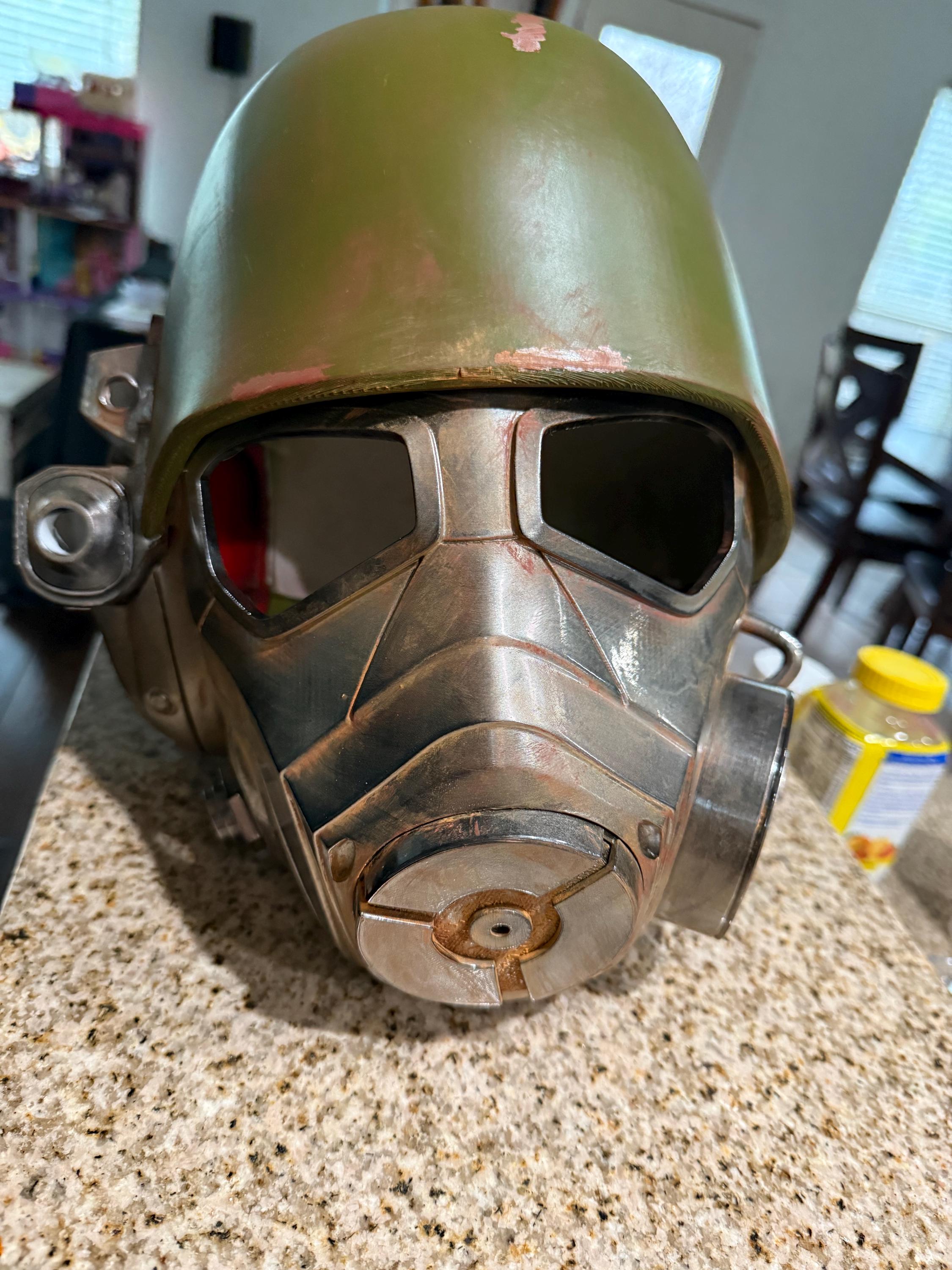 Veteran Ranger NCR Helmet - Cosplay DIY/Painted - Custom Inspired Design