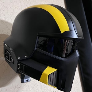 HellDrivers 2 Inspired Cosplay Display Helmet DIY Raw Print  | Free Shipping