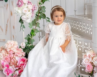 Christening SET Dress LACE-LT