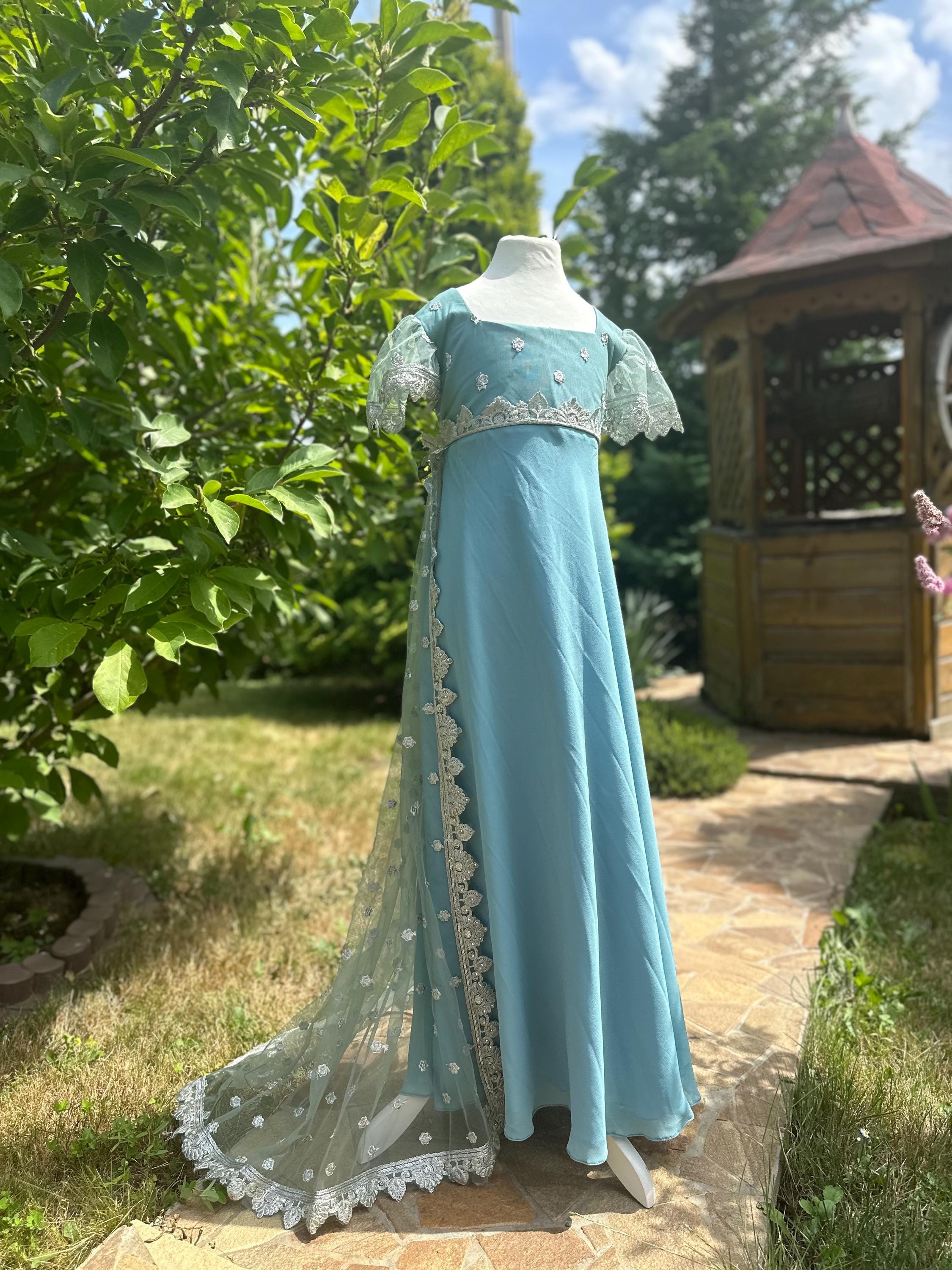 lace regency dress (US Exclusive)Princess Malachite Regency Dress XS