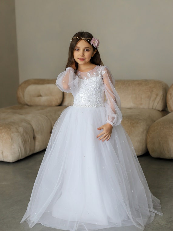 Robe communion dentelle new arrivals