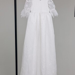 Christening SET Dress LACE-LT image 6