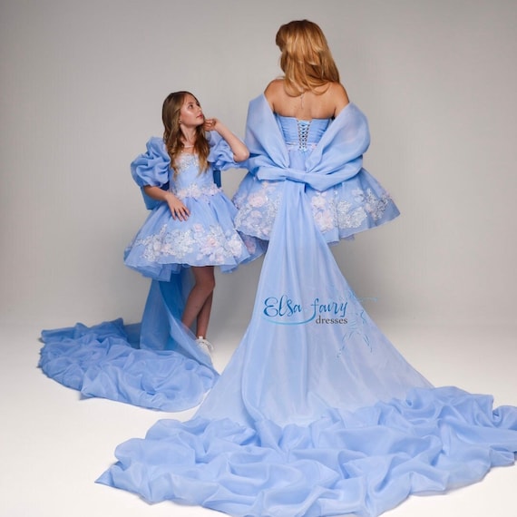 formal & gown mom and daughter dresses Mother-Daughter Matching Dresses for family photoshoots Child 10 / Child