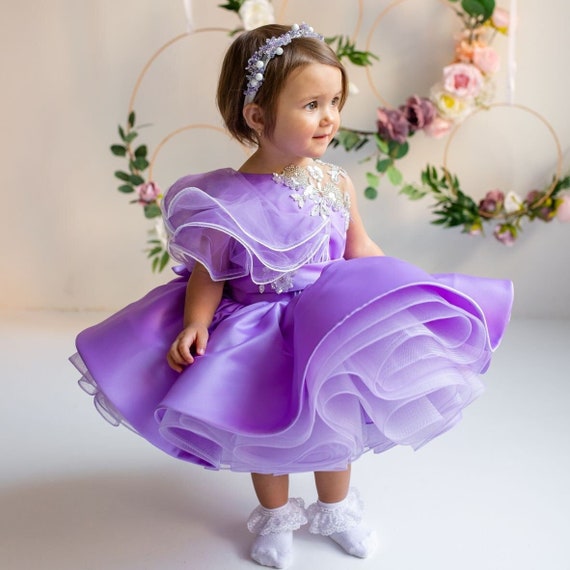 1st Birthday Dress Baby Girl | Baby Party Frock Birthday | The Nesavu – The  Nesavu
