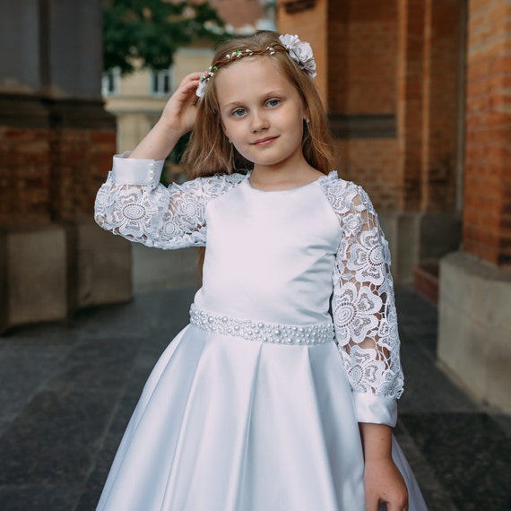 House of Claire - Vintage White Gown Baptism Dress with bonnet – HOUSE OF  CLAIRE