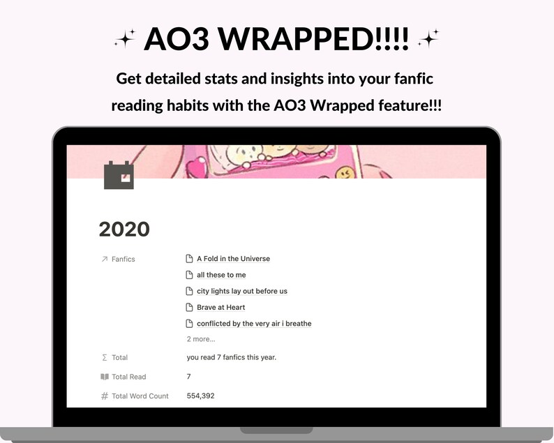 Ao3 Wrapped Year In Review 2024 Release Date Lilah Pandora