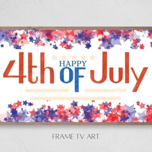 4th of July Frame TV Art