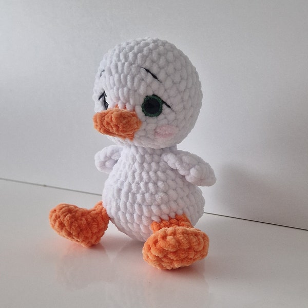 Duck Nursery Decor| Duck plush toy| Stuffed toy duck| Duckling|Crochet duck plush| Soft little toy| Newborn gift| Hunting Themed Nursery