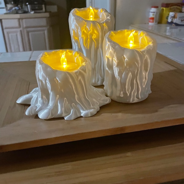 Fake Candle Holder Etsy