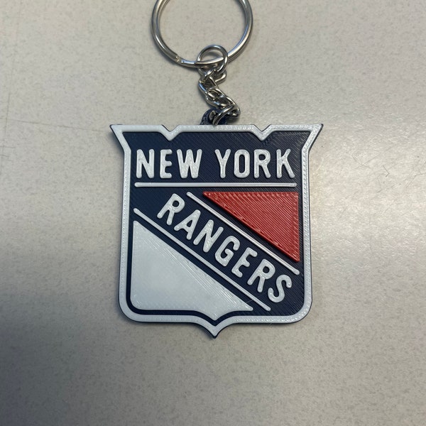 NY Rangers Keychain