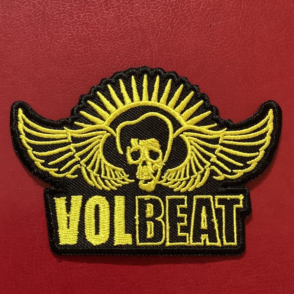 Rock Music Sew / Iron On Embroidered Patch:- Volbeat (a) - Foto 8