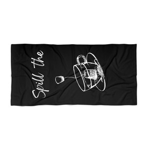 Spill The Tea Beach Towel