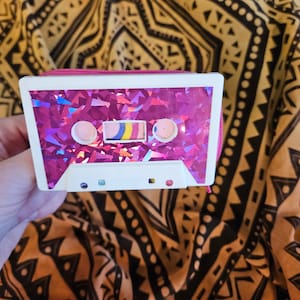 Rainbow Cassette Tape Wallet