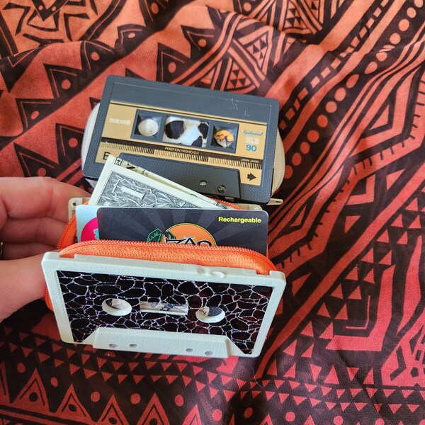 Cassette Wallet Etsy