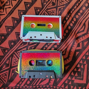 Rainbow Hearts Cassette Tape Wallet