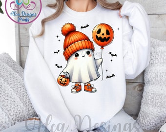 Ghost Halloween Shirt, Spooky Season Bella Canva Tee