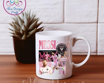 Leo Messi Soccer Mug, Sport Fan Gift