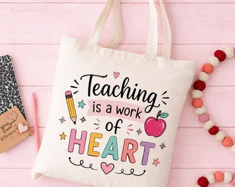 Regalo para profesores, bolso de tela para profesores, Semana de agradecimiento a los profesores, regalo de Navidad para profesores, regalo de regreso a clases para profesores, regalo de regreso a clases