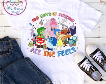 100 Days of School Sweatshirt: "All The Feels" Design